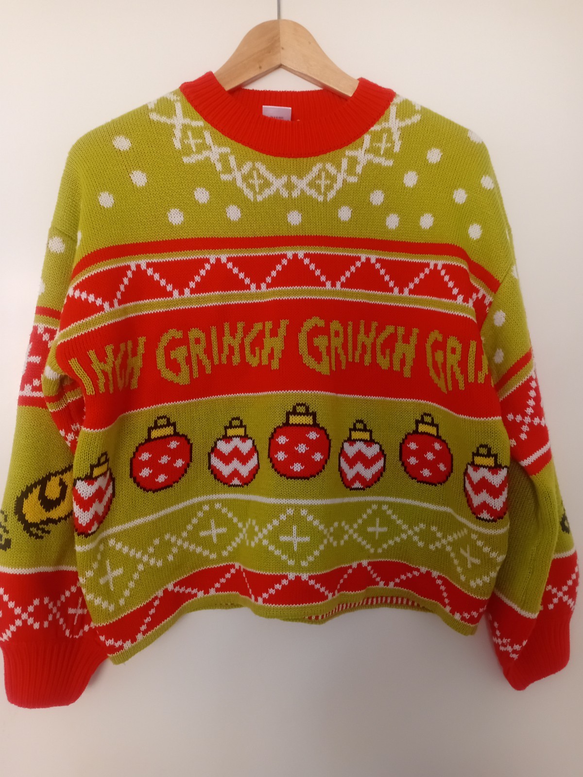 Grinch Pullover Dr.Seuss XS Weihnachtspullover Ugly Sweater