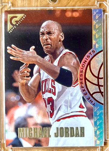 Michael Jordan #EX2 1995 Topps Gallery Expressionists card