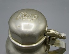 Vintage Karo Syrup Aluminum Restaurant Dispenser Spring Loaded Lid 6 Inch Tall