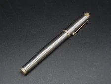 PARKER fountain pen writing instrument stationery silver-tone x gold-tone