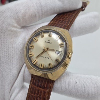 Rare Vintage Timex ''Time Machine'' Model M62 Quartz Watch Works New Battery