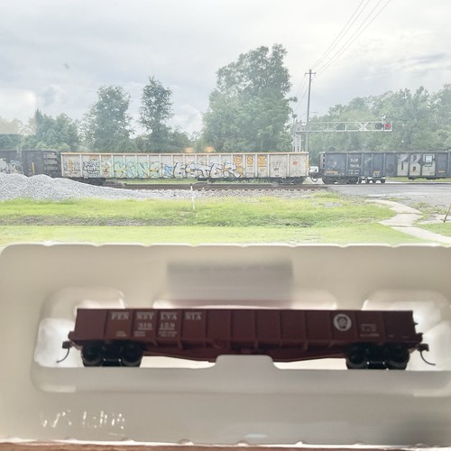 GÓNDOLA WALTHERS GOLD LINE ESCALA HO 46' USRA PENNSYLVANIA PRR #932-7466 ¡L@@K!! | Condition: Used