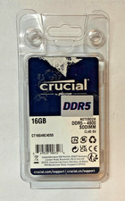 Crucial 16GB DDR5 4800 MHz SO-DIMM Memory (CT16G48C40S5) for sale