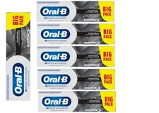 Oral-B 3D White Advanced Luxe Charcoal Toothpaste, 100ml, Pack of 6, Peppermint 139.90 per litre