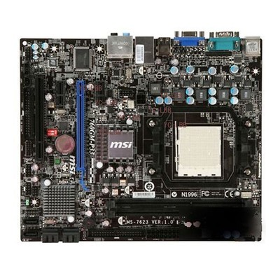 For MSI 760GM-P33 Motherboard AMD AM3/AM3+ DDR3 M-ATX Tested