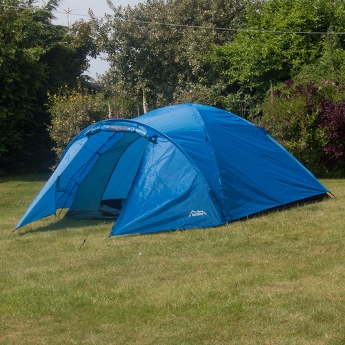 Andes 4 Person Man Berth Double Skin Camping/Festival Dome Tent - Picture 2 of 49