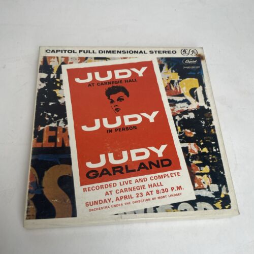 Judy Garland Judy At Carnegie Hall 1961 Reel to Reel 4 Track Stereo Tape
