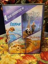 4 Film Favorites: Family Adventures (DVD, 2007, 2-Disc Set) NO SCRATCHES