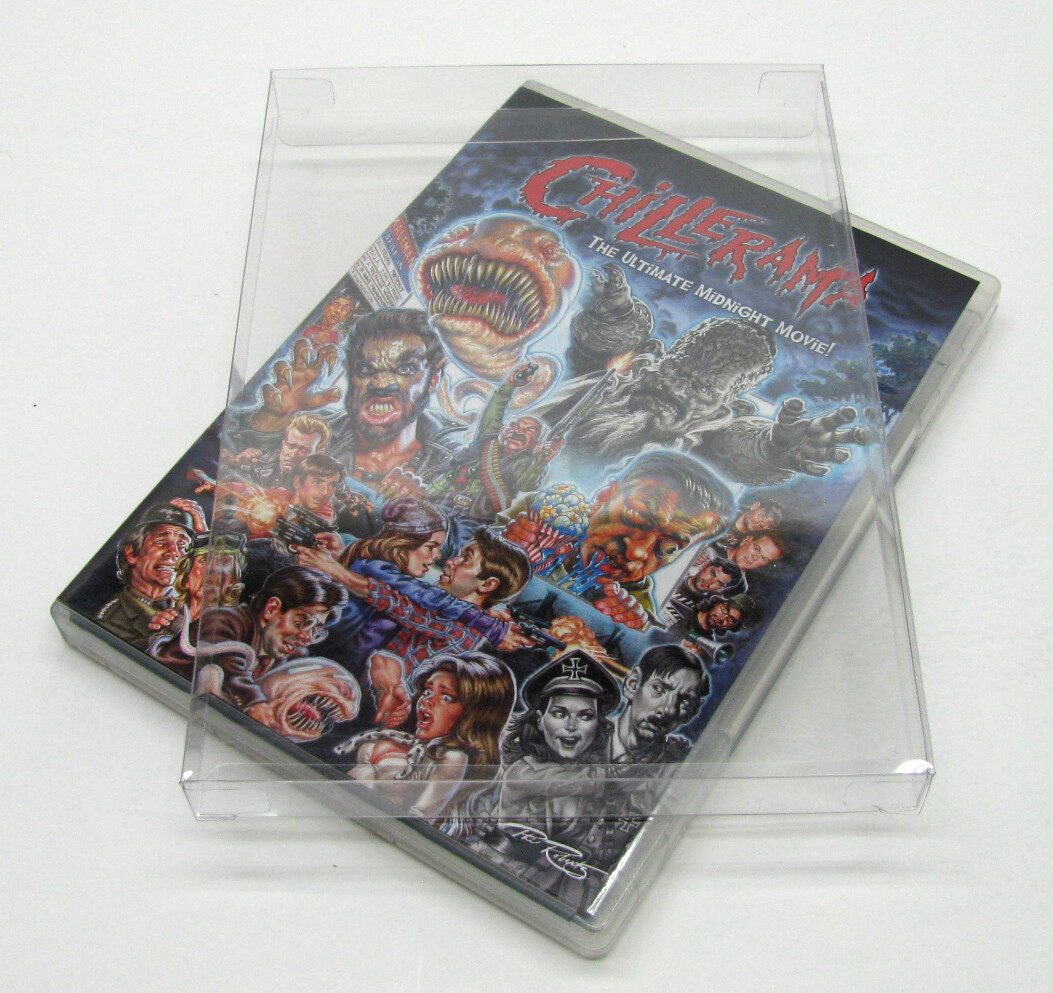 5x DVD Standard Case (Size Dv1) -Clear Plastic Protective