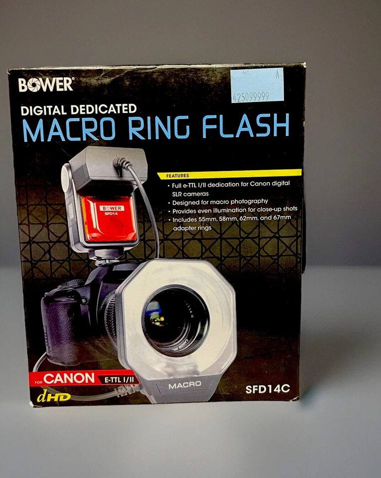 Bower Model SFD14C Macro Ring Flash -For Canon DSLR - Image 4 of 4
