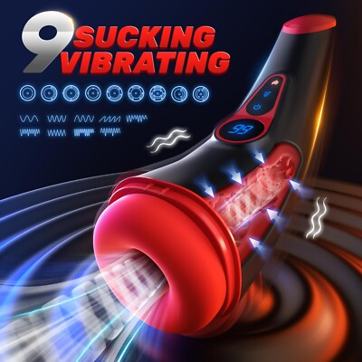 Sucking-Cock-Sleeve-Masturbation-Cup-Male-Pocket-Pussy-Stroker-Men-Adult  Games | eBay