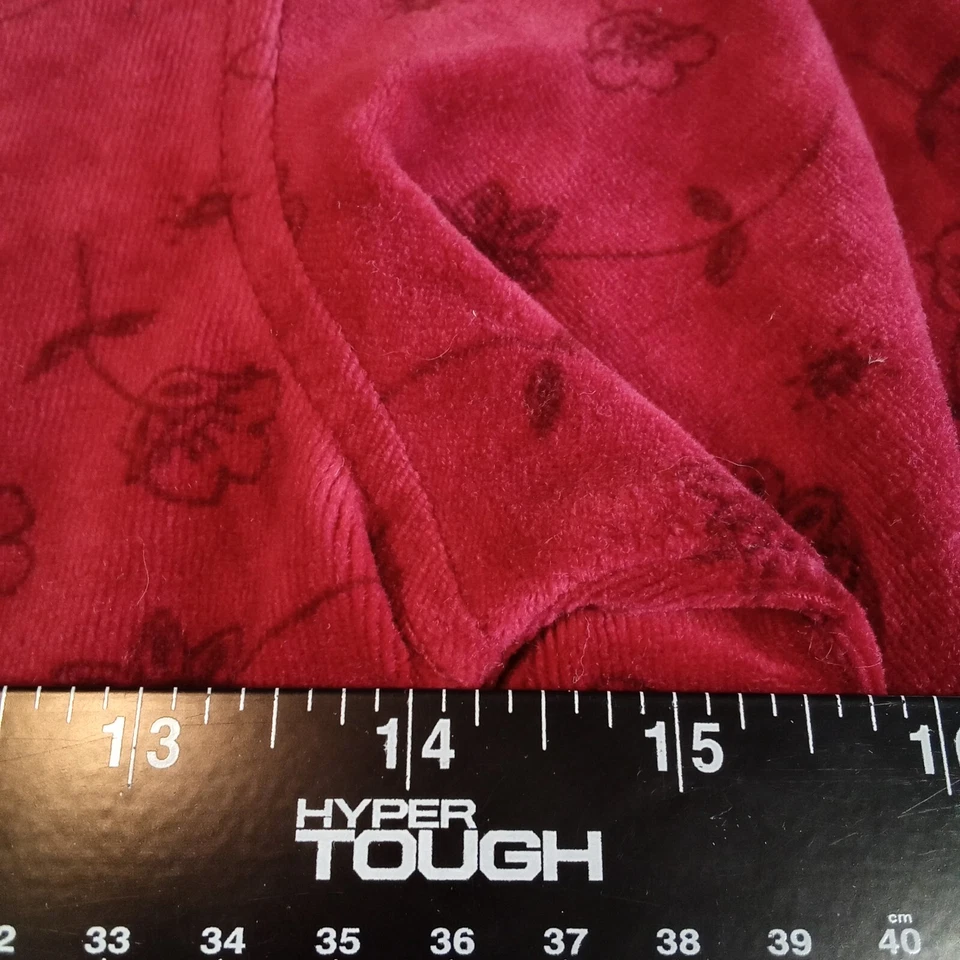 Vestido Circo Niñas Grande Rojo Manga Larga Fluido Cottage Boho Renfaire Campesino Foto 3 de 4