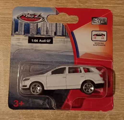 2022 MSZ Metal Speed Zone Audi Q7 - 1:64 1/64 Diecast, White | eBay