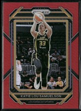 2023 Panini Prizm WNBA - Katie Lou Samuelson #93 Red Prizm /199