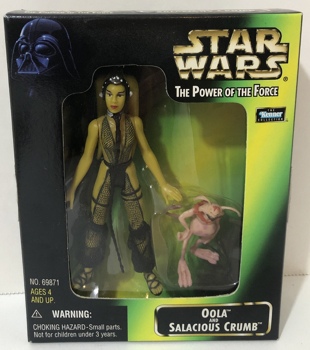 STAR WARS TPOTF OOLA & SALACIOUS CRUMB VINTAGE MAIL IN ACTION