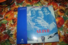 ALIVE, BASED ON A TRUE STORY - LASER DISC IN VERY FINE CONDITION!!