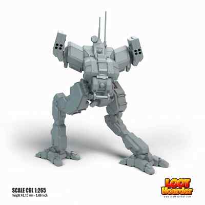 Locust LCT-1T Miniature Compatible with Battletech MWO | eBay