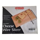 Apollo Hevea Wood Cheese Wire Slicer