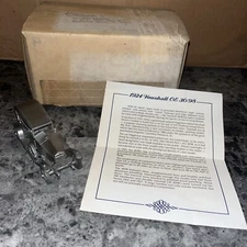 Danbury Mint - Vauxhall 1924 Pewter 9cms Model Classic Car W Certificate P7
