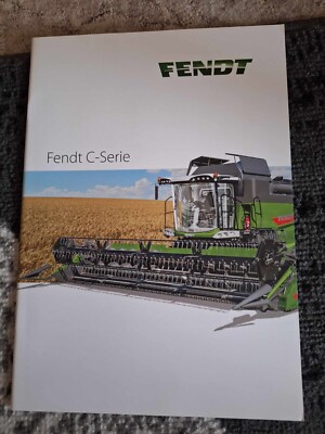 Fendt C Series Brochure Tractor Combine Harvester