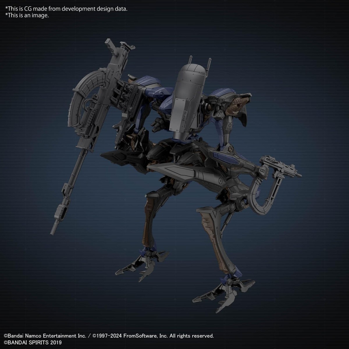 BANDAI 30MM Armored Core VI Schneider Nachtreiher 40E STEEL