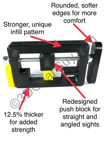 Glock Rear Sight Tool – Universal Installation & Removal Pusher for All Models