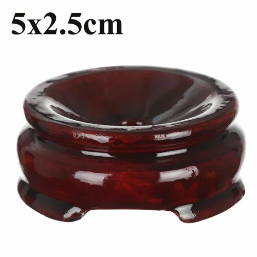 Base de soporte de exhibición de madera para soporte de bola de cristal esfera globo rama decoración del hogar - Imagen 42 de 44