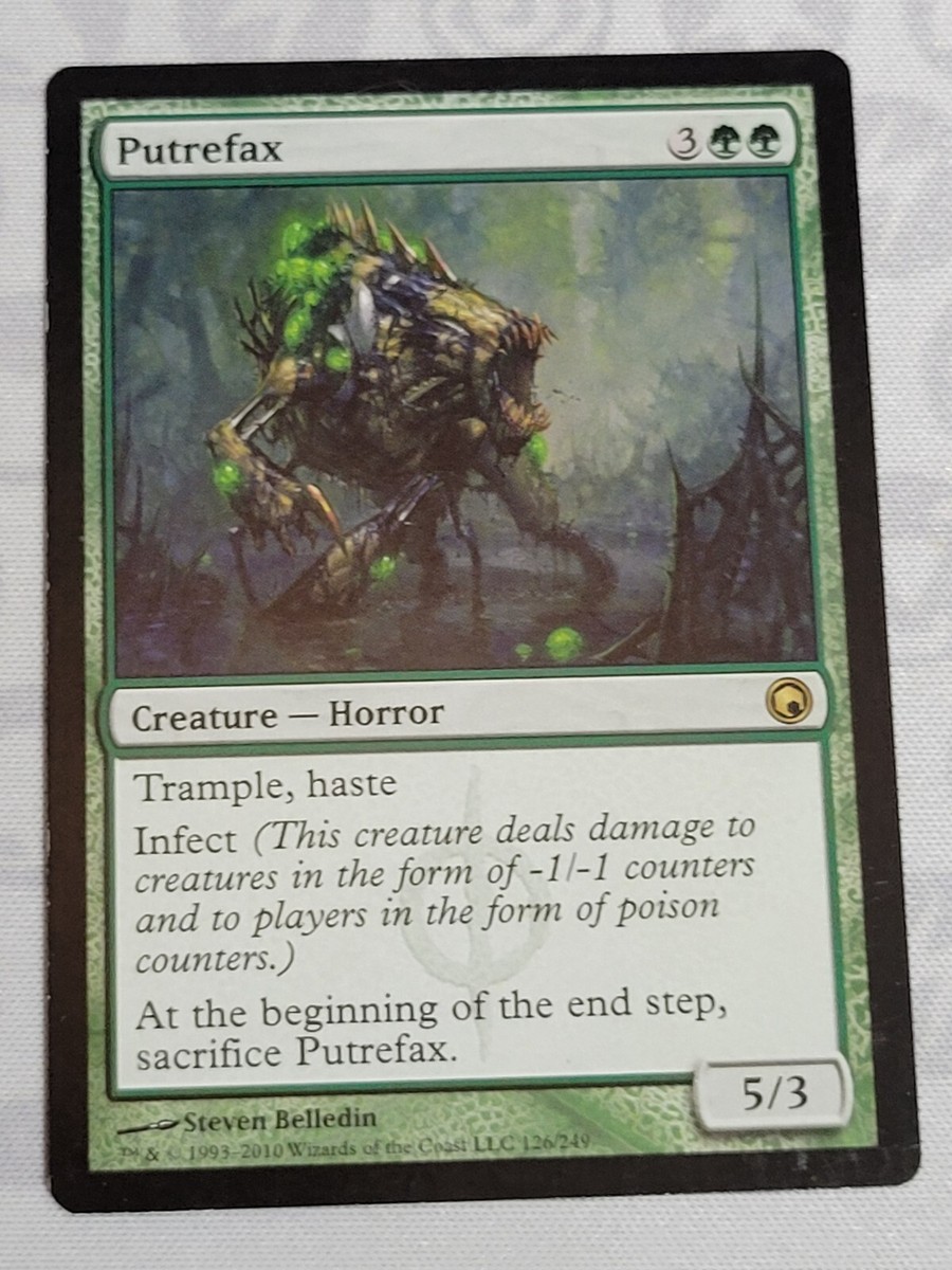 C4336 MAGIC MTG SCARS OF MIRRODIN PUTREFAX #126 LP RARE | eBay