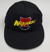 Vintage 90s Arkansas The Natural State Embroidered Hat Vtg 1990s AS Made In USA