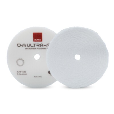 RUPES DA Ultra Fine Microfiber Pad 6 Inch White