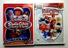 Santa Claus Is Comin To Town Rudolph The Red-Nosed Reindeer 2 DVD Set Sealed