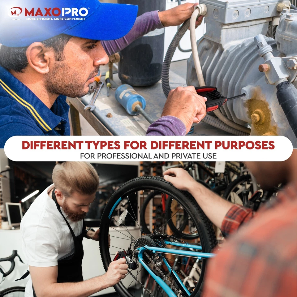 25pc Allen Wrench Set – 3 Pack | SAE & Metric Hex Keys + Torx Folding Tool Kit - Image 2 of 4