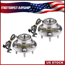 Set(2) Front Wheel Hub Bearing Assembly for GMC Yukon Chevy Tahoe Silverado 1500
