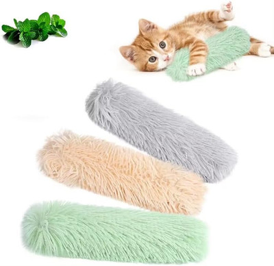 Catnip Kicker Toy (Plush Crinkle Kickers (3 Pack), Handmade in USA by Cat Lovers