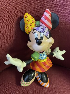 romero britto disney figurine minnie