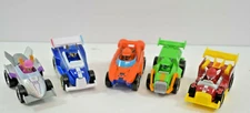 VINTAGE PAW PATROL 5 SPIN MASTER  DIECAST CARS
