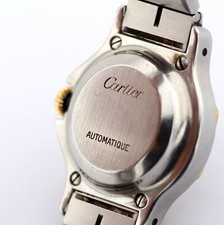 Cartier / Santos Octagon Automatic Lady 25mm Gold/Steel 7