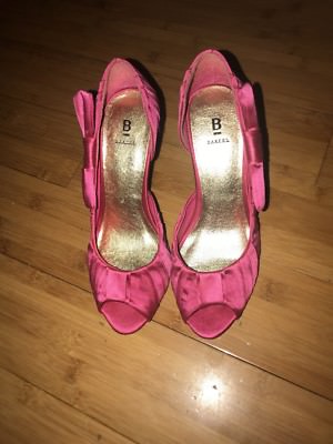 Bakers Style 1675 pink heels size 7 | eBay