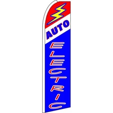 Auto Electric 2 1/2 ft X 11 1/2 ft Windless Flag