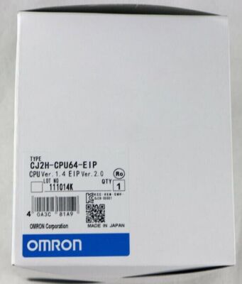 CJ2H-CPU64-EIP 1PCS NEW OMRON PLC MODULE CJ2H-CPU64-EIP