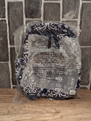 Vera Bradley STEEL BLUE MEDALLION Essential Compact Backpack  display picture 2