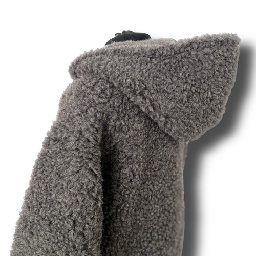 MERINO Hombre Chaqueta de Lana con Capucha 100% Lana de Cordero Lana Merino Chaqueta Lana de Oveja - Imagen 12 de 38