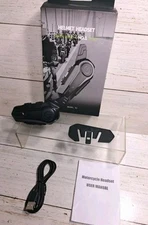 Motorcycle E1 Helmet Intercom Headset with CVC Noise Cancellation Stereo