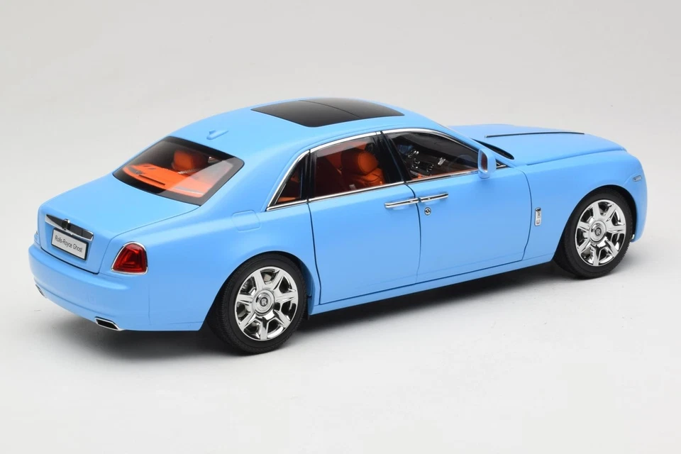 08802LB Rolls-Royce Ghost Series I Light Blue Kyosho 1:18 - Immagine 3 di 4