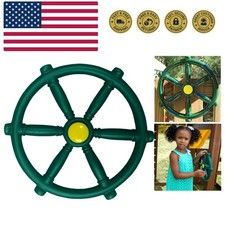 WS 1524 Pirate Ship Wheel with 12 Inch Diameter for Swing Sets, Play Sets  P...