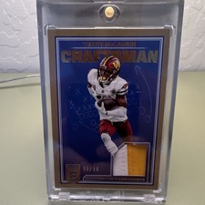 2023 Panini Donruss Elite Terry McLaurin #20 Craftsman Jerseys Prime /99 MEM