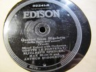 1920 French ODETTE LE FONTENAY Max BLOCH Rigoletto Quartet EDISON Diamond 82241. — photo 1