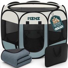Portable Pet Playpen Dog Cat Enclosure Foldable Puppy Tent Indoor Outdoor