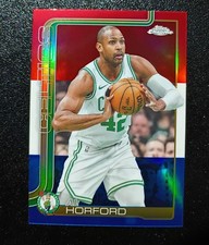 2025-26 TOPPS CHROME BASKETBALL AL HORFORD CELTICS RED WHITE BLUE REFRACTOR 99