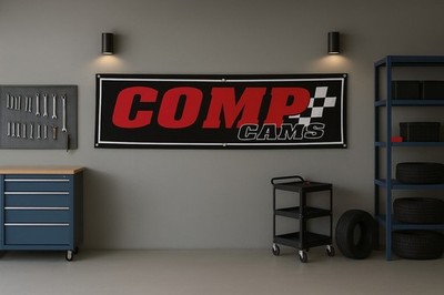 Comp Cams Camshaft Performance Flag 71x24'' Racing Engine Banner Decor